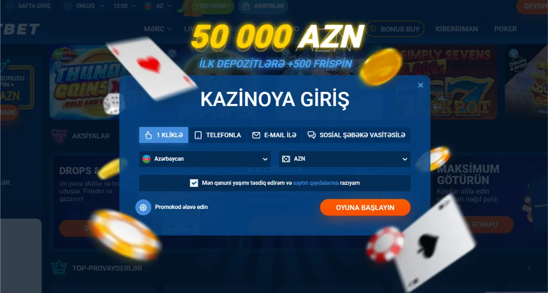 Mostbet-də yeni hesabın qeydiyyatı və giriş prosesi